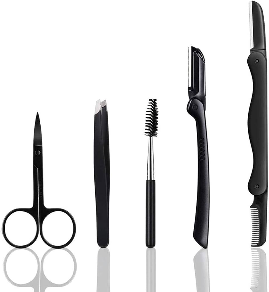 Amazon.com: Eyebrow Razor, 5-in-1 Eyebrow Kit, Professional