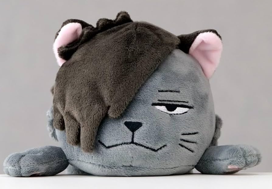 Amazon.co.jp: 黒尾鉄朗 ぬいぐるみ ふんばるず クロオネコ : おもちゃ