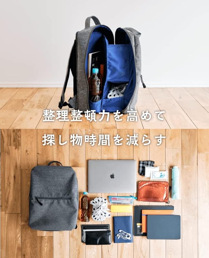 Amazon.co.jp: KABAG.box カバッグ.ボックス 時短リュック リュック