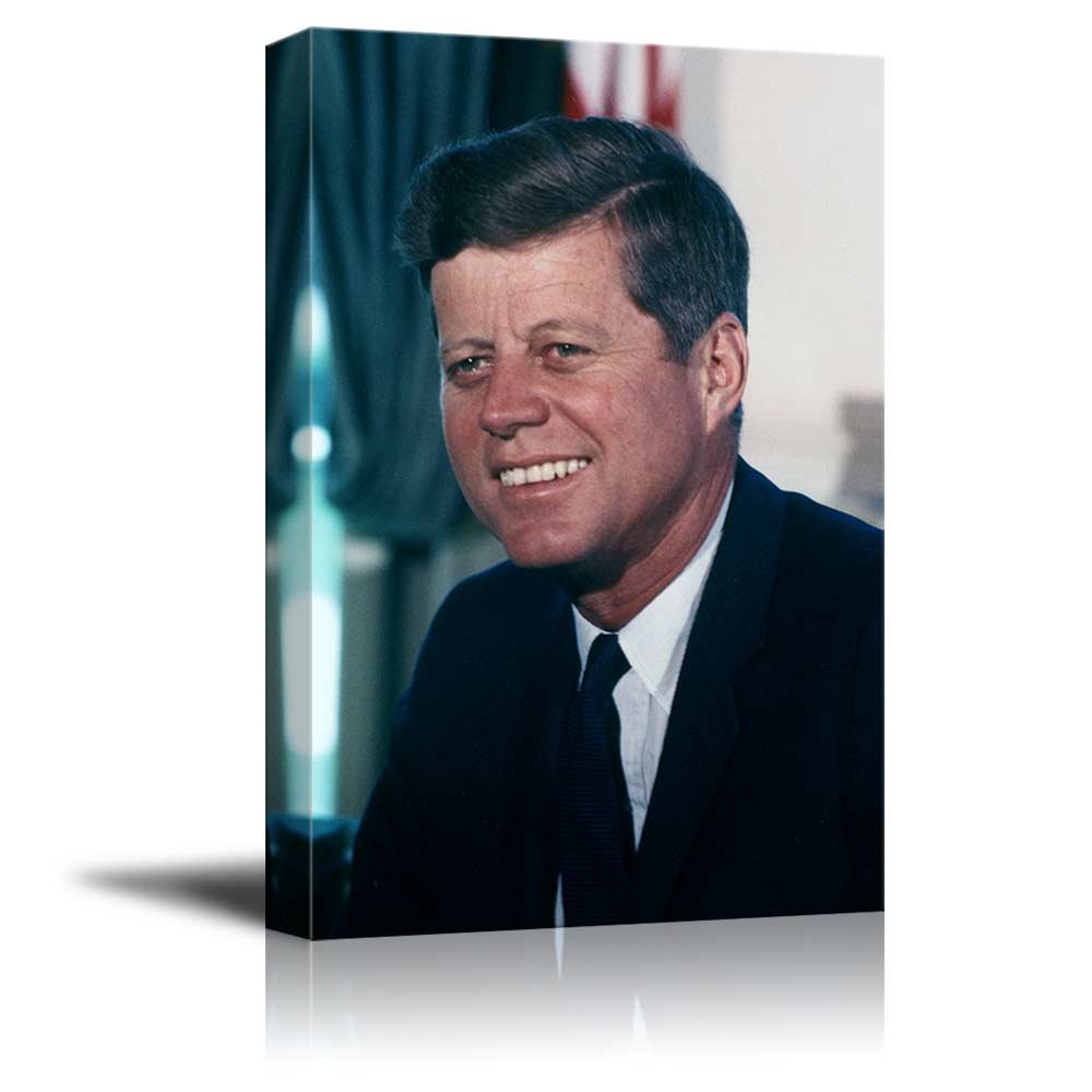 Amazon.co.jp: wall26 - ジョン・F・ケネディの肖像画 (35th President