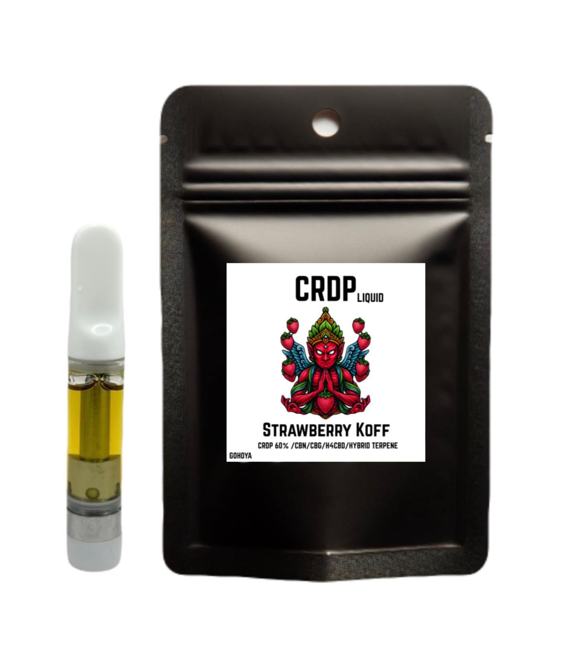 Amazon | 【GOHOYA】リキッド CRDP 30% or 60% thcフリー 1.0ml 510