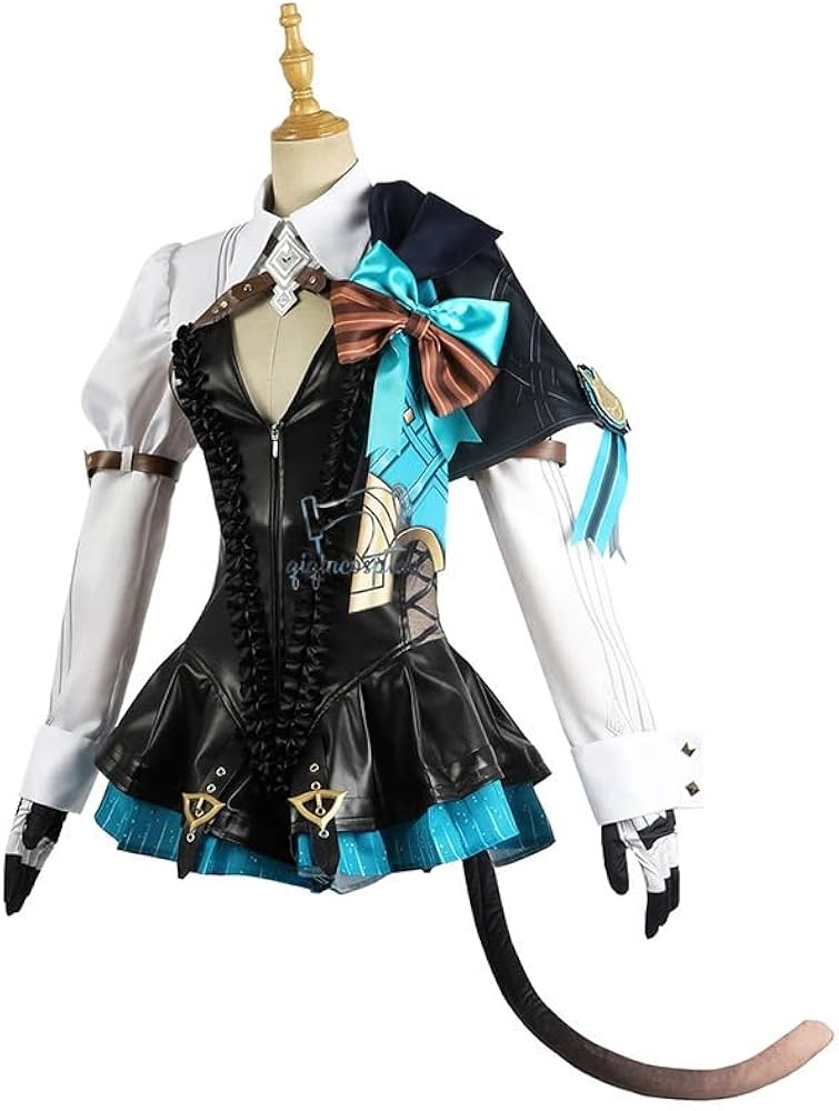 Amazon.co.jp: [ETER] 原神 リネット コスプレ衣装 風 （ウィッグ、靴