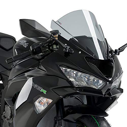 Amazon | Puig 3177H RACING SCREEN [SMOKE] ZX-6R/636 (09-21) プーチ