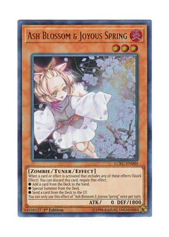 Amazon.co.jp: 遊戯王 英語版 LCKC-EN080 Ash Blossom & Joyous Spring