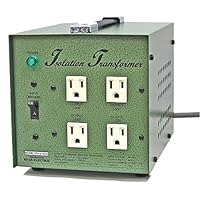 Amazon.co.jp: プロケーブル アイソレーション電源トランス 600W 黒