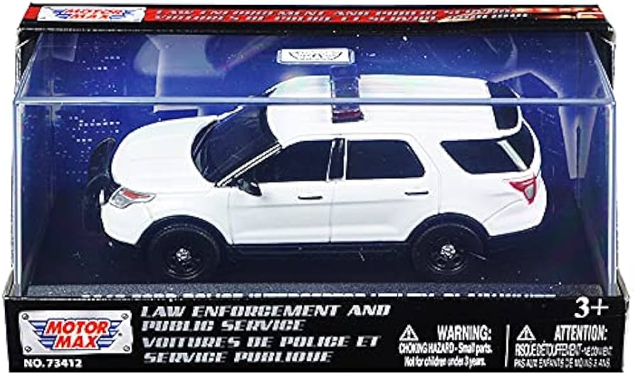 Amazon.com: Motormax Toy 2015 Ford Police Interceptor Utility