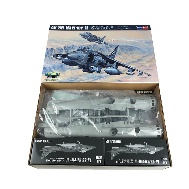 Amazon | Hobbyboss 81804 1/18 AV-8BハリアーII戦闘機戦闘機モデル