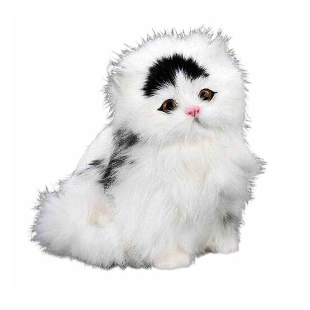 Amazon.co.jp: 本物そっくり リアル 猫のぬいぐるみ お座り ねこ 子猫