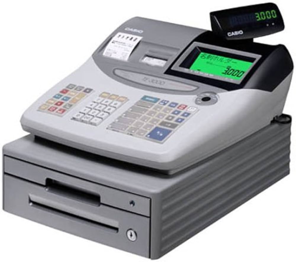 Amazon.co.jp: 電子レジスター(15部門/小型ドロア) TE-3000-15S