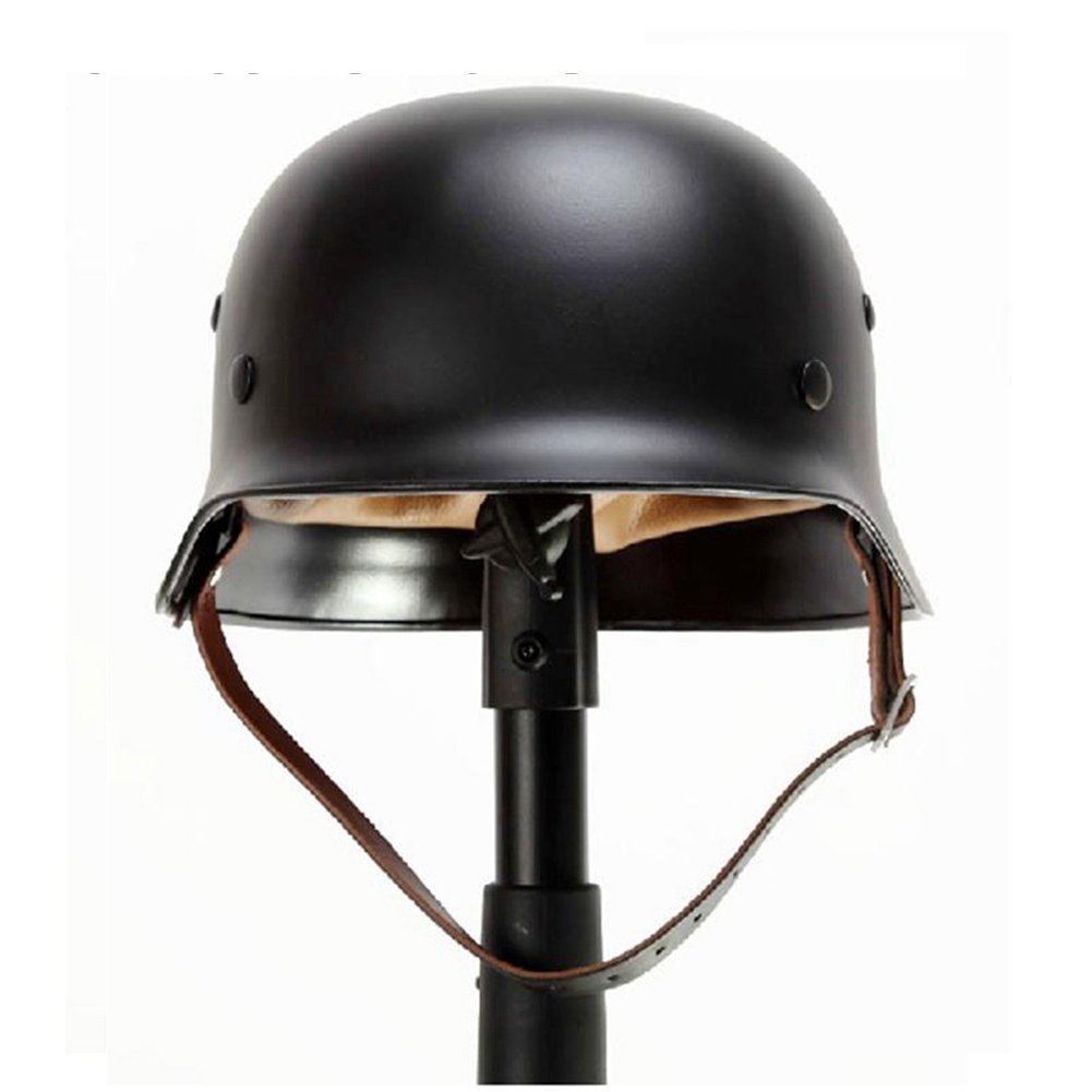 Amazon | WW2ドイツM35スチールヘルメットWW II安全ヘルメット高強度