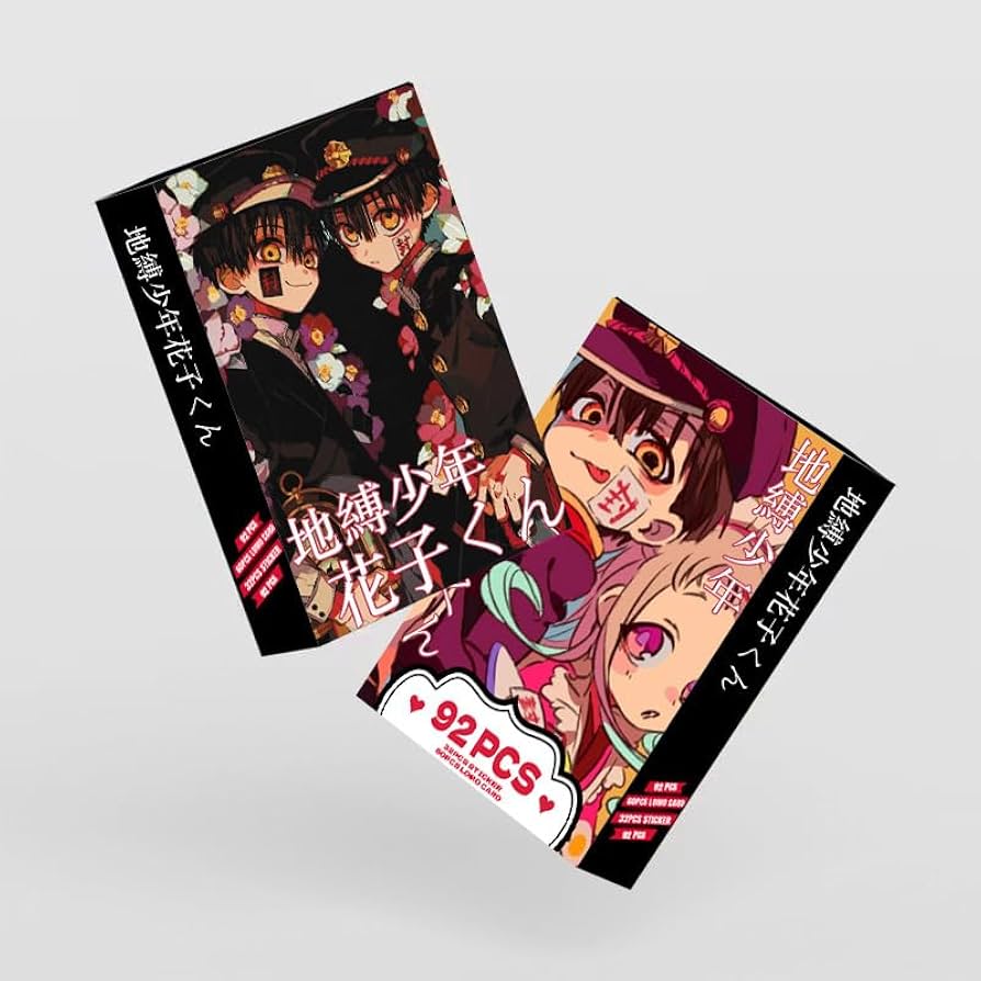 Amazon | 92枚入り LOMOカード ステッカー 60トレカ+32ステッカー 花子