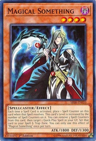 Amazon.com: Yu-Gi-Oh! - Magical Something - SR08-EN010 - Common