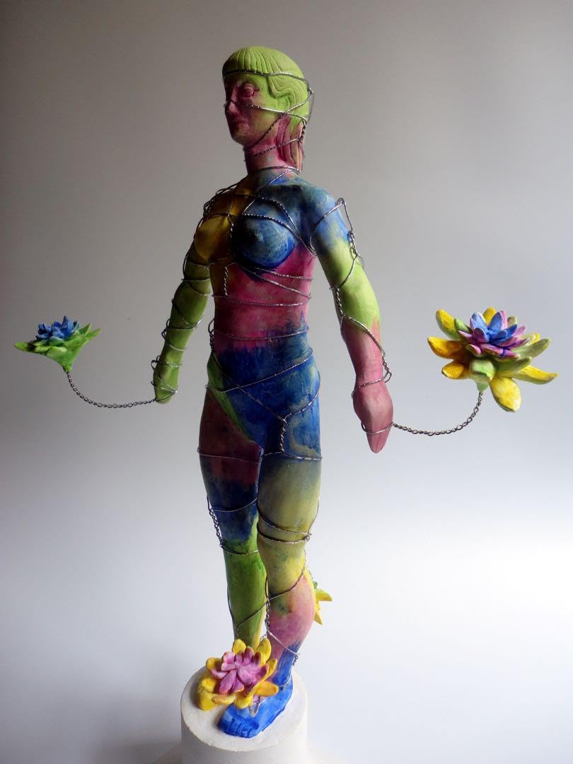 Amazon.co.jp: 現代アート インテリア 美術 オブジェ 無題54