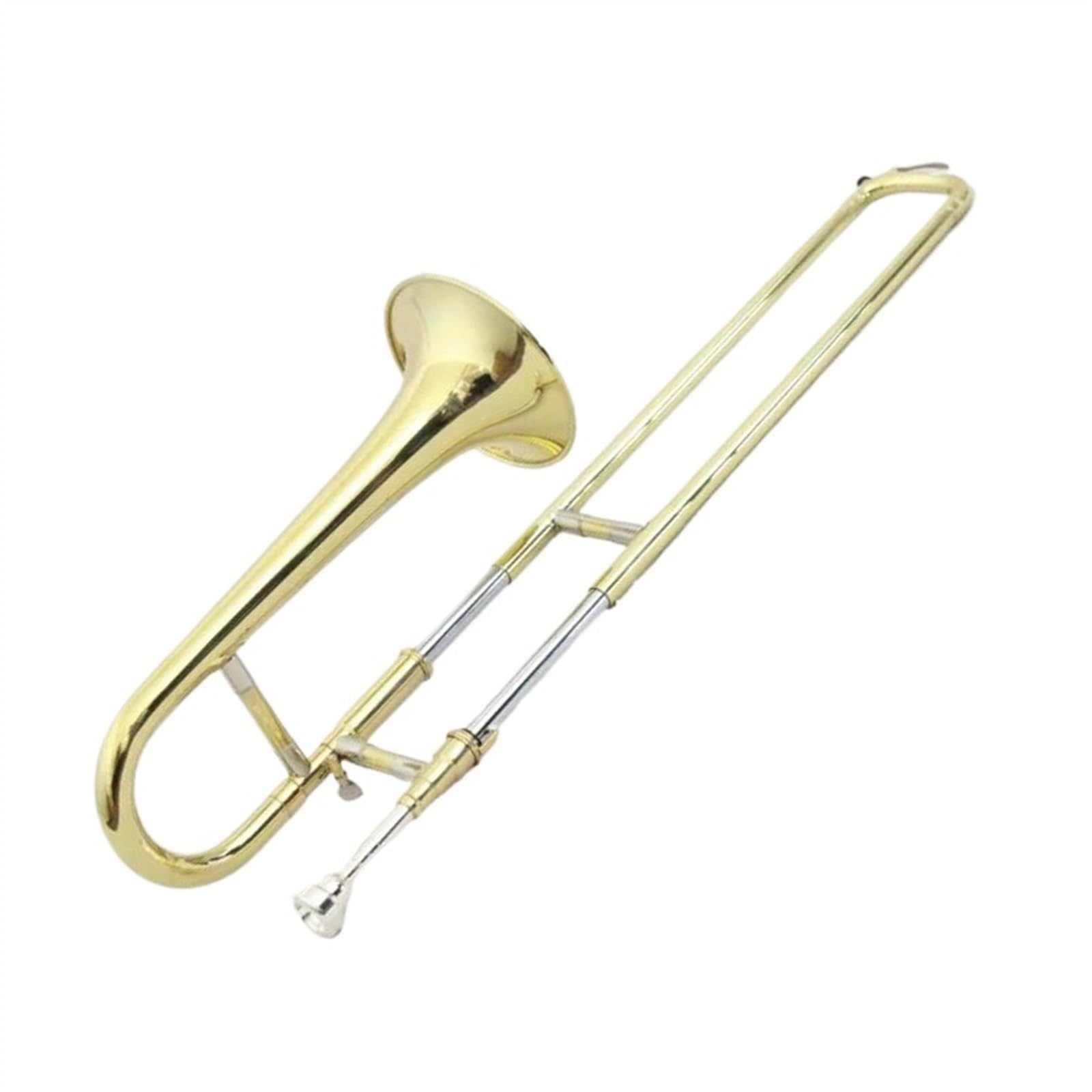 Amazon | トロンボーン 便利な真鍮とゴールドラッカーのソプラノトロン