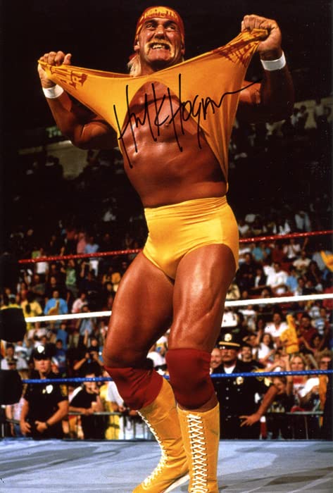 Amazon.co.jp: ハルクホーガン 直筆サインフォト写真 プロレスラー