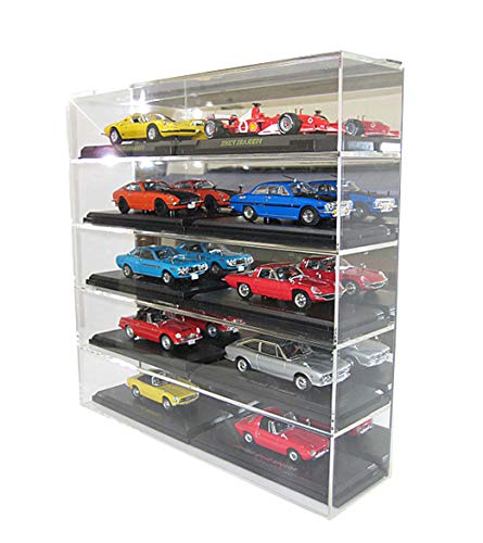 Amazon.co.jp: misorato 1/43のミニカーが10台収納可能！アクリル