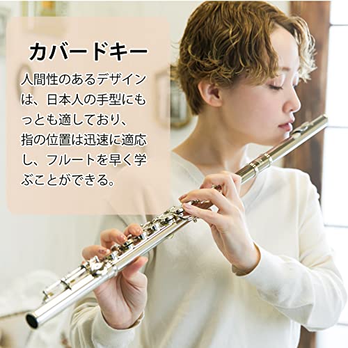 Amazon | carina フルート 16穴 Cキー 白銅ニッケルメッキ製