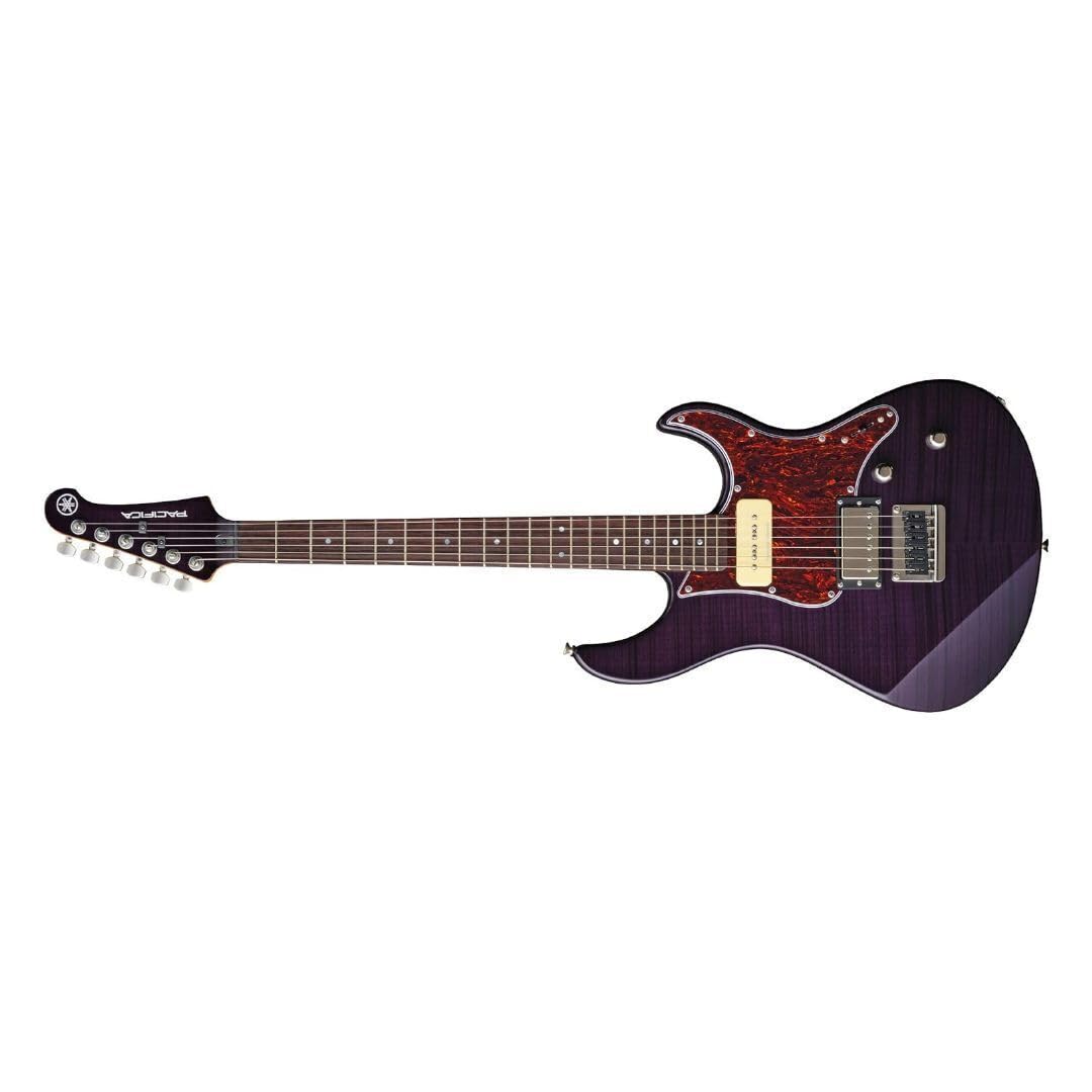 Amazon.com: Yamaha Pacifica PAC611HFM TP Solid-Body Electric