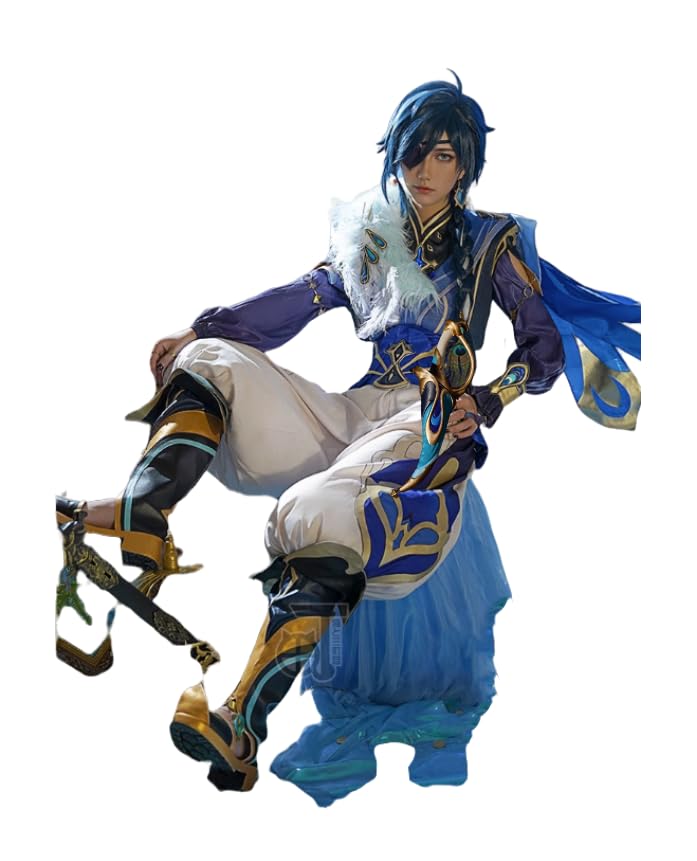 Amazon.co.jp: 原神 げんしん ガイア・アルベリヒ 3.8新衣装 帆影に戯