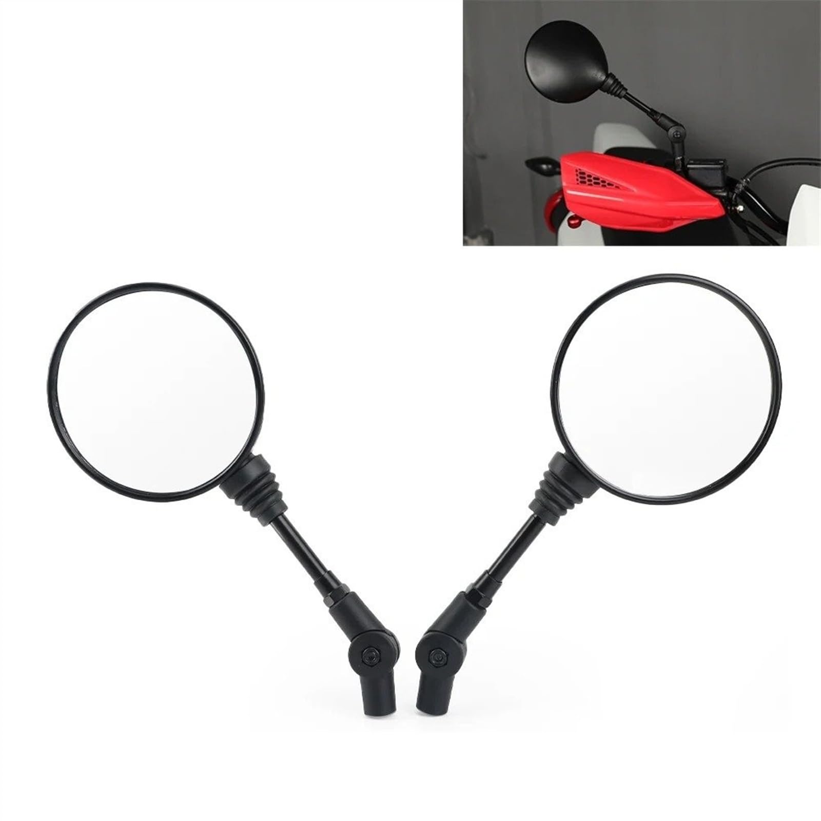 klx125 バイクミラー 折りたたみ式