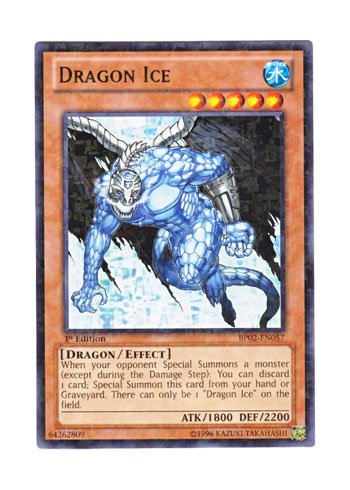 Amazon.co.jp: 遊戯王 英語版 BP02-EN057 Dragon Ice ドラゴン・アイス
