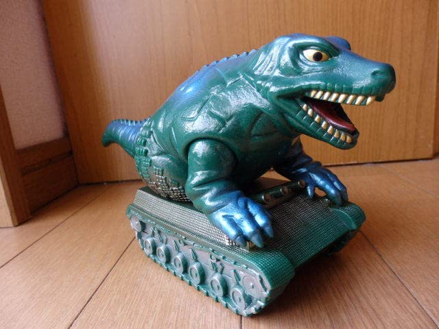 Amazon | 貴重レア・戦車怪獣恐竜戦車（グリーン）怪獣郷『セブン』に
