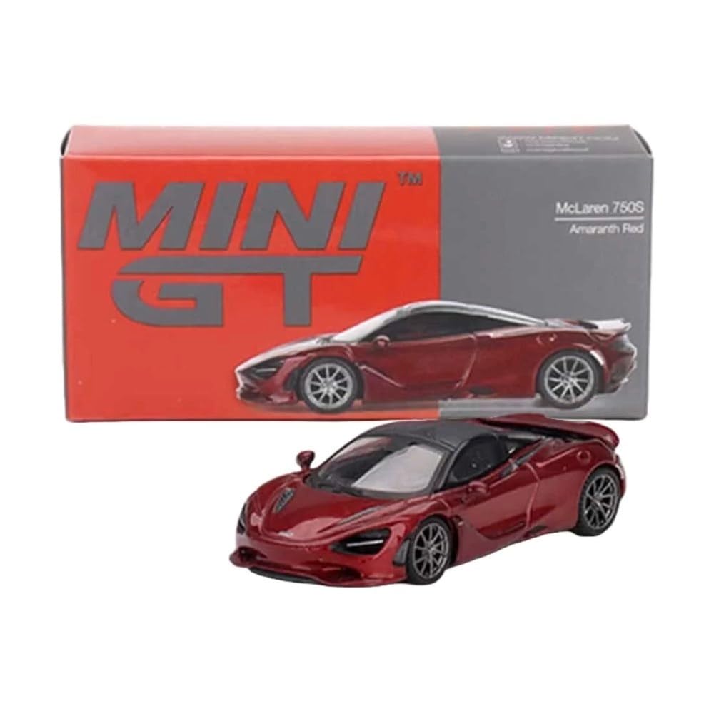 Amazon | MINI GT 1/64 マクラーレン 750S アマランサスレッド (左