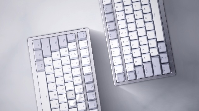 Amazon.co.jp: ASUS ゲーミングキーボード ROG Azoth Moonlight White