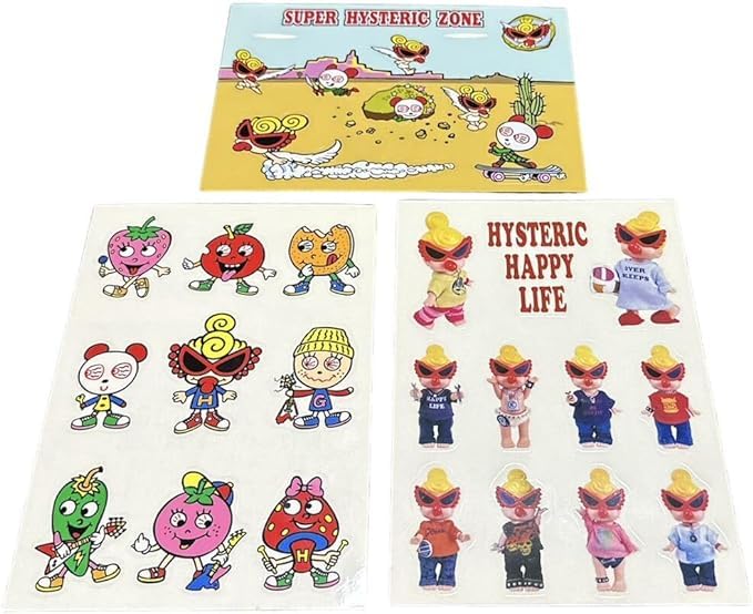 Amazon.co.jp: ヒスミニ シール ポストカード ヒスミニ ヒステリック