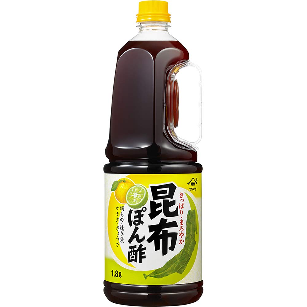 Amazon.co.jp: ヤマサ 昆布ぽん酢 1800ml : 食品・飲料・お酒