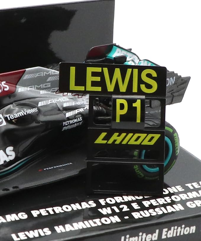 Amazon | 1/43 ミニチャンプス メルセデス AMG F1 W12 ルイス
