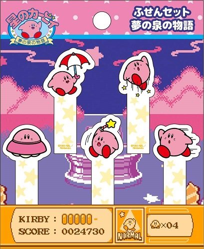 Amazon.co.jp: 星のカービィ 夢の泉の物語 1. ふせんセット : 文房具