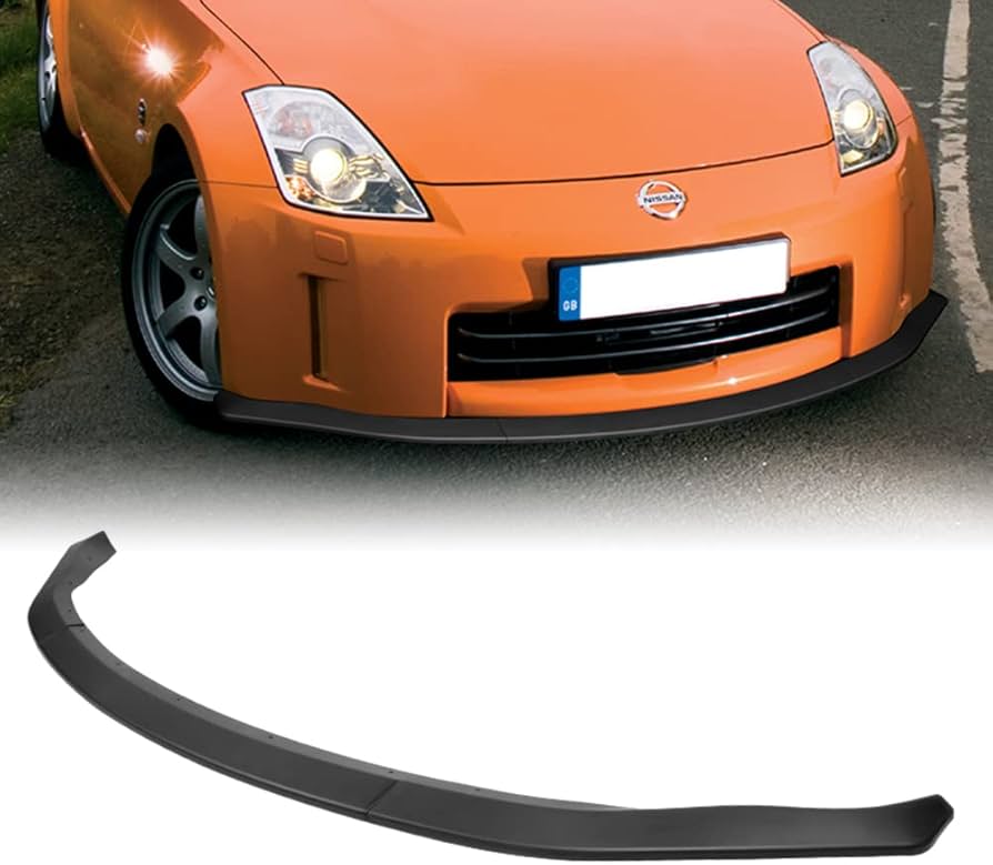 Amazon | Q1-TECH フロントバンパーリップ 2003 2004 2005 日産 350Z
