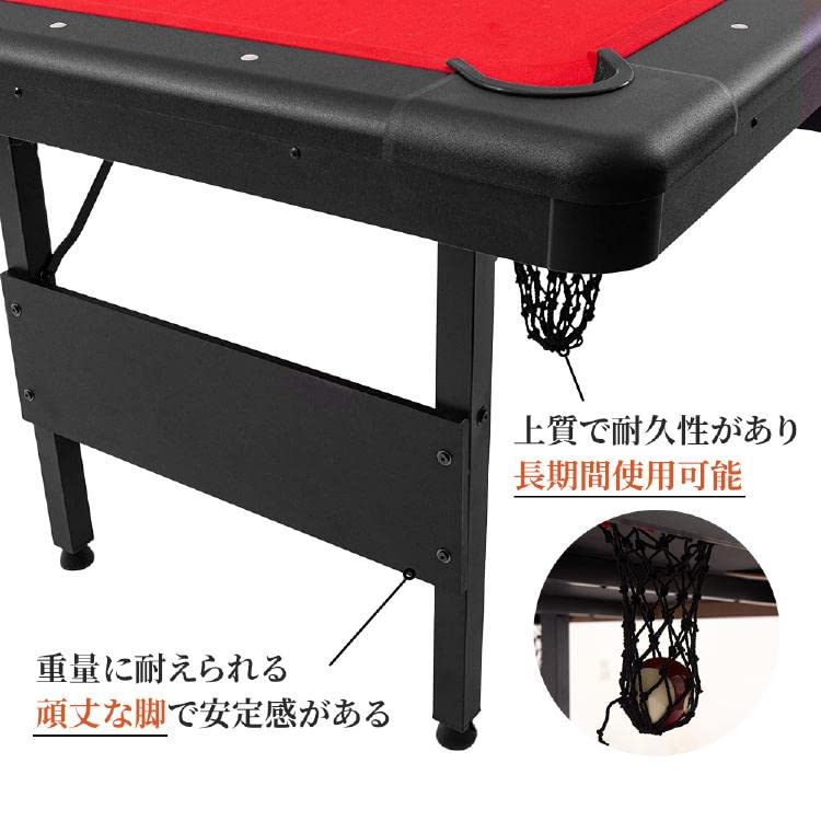 Amazon.co.jp: ビリヤードテーブル 6フィート 球 キュー フルセット