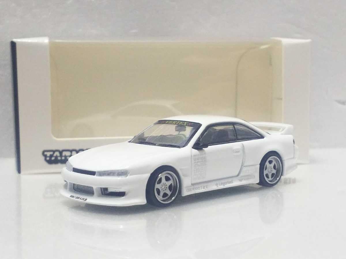 Amazon | Tarmac 1/64 VERTEX RIDGE 日産 シルビア S14 白 ホワイト