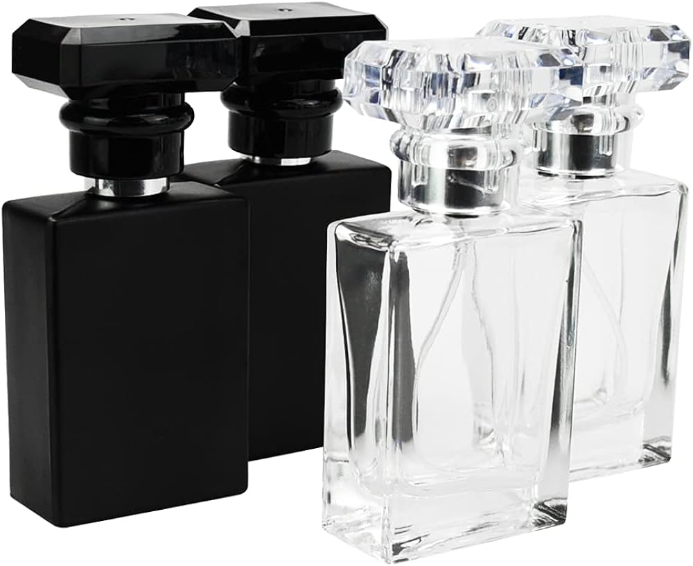 Amazon.co.jp: 香水アトマイザー お洒落 携帯用 ガラス容器 ボトル