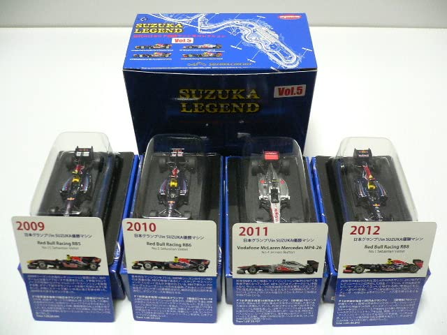 Amazon.co.jp: Kyosho 1/64 Suzuka Legend Collection Vol. 5 Red Bull