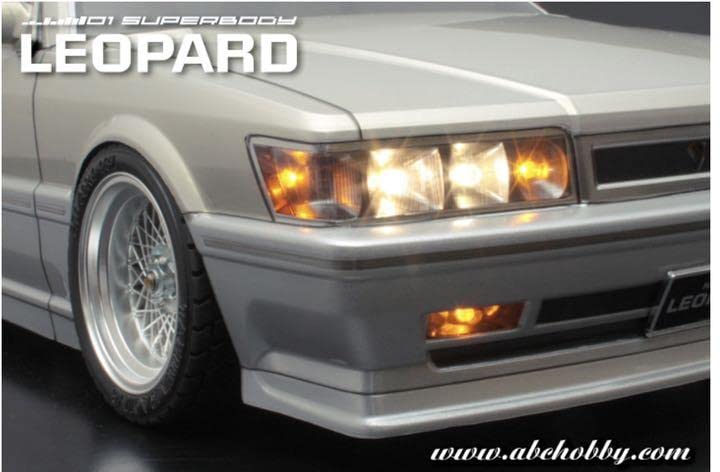 Amazon.co.jp: ABCホビー ニッサン レパード 110 ラジコンボディ rc