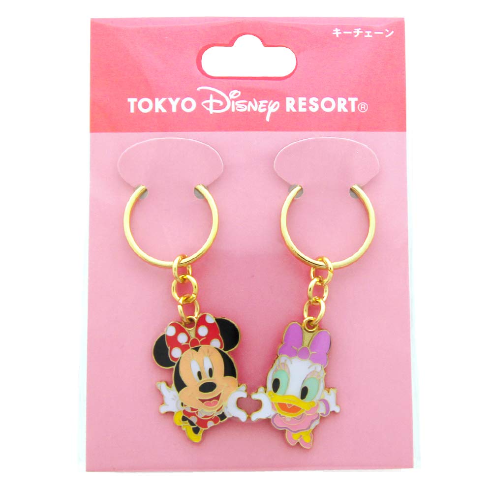Amazon.co.jp: ミニー ＆ デイジー キーチェーン セット キーホルダー