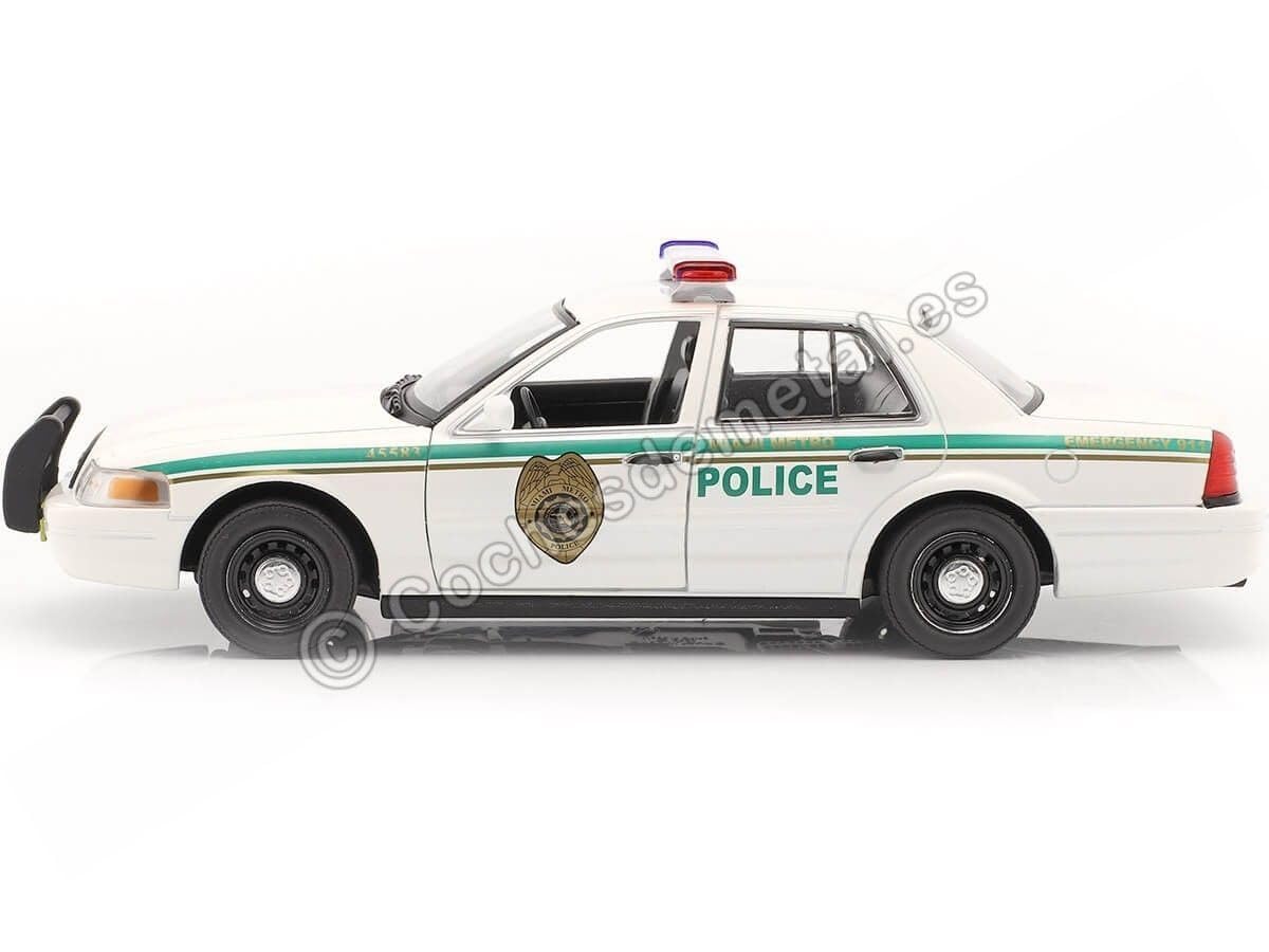 Amazon | 2001 Ford Crown Victoria Police Interceptor White Miami