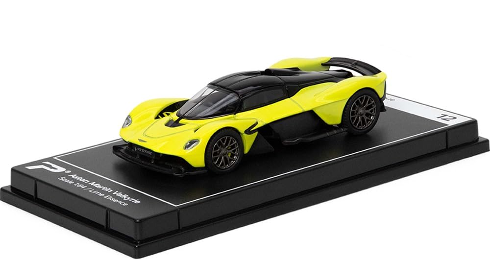 Amazon.com: PosterCars - 1:64 Scale Aston Martin Valkyrie Lime