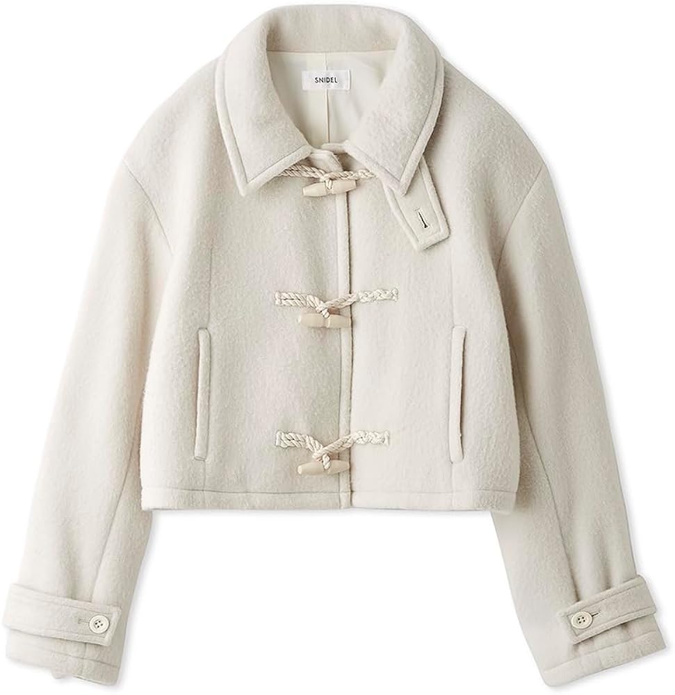 Amazon.co.jp: [スナイデル] ウールシャギーショートダッフル