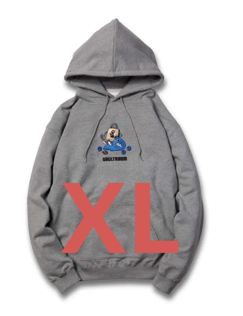 Amazon.co.jp: らっだぁ vaultroom コラボ パーカー グレー ボルト
