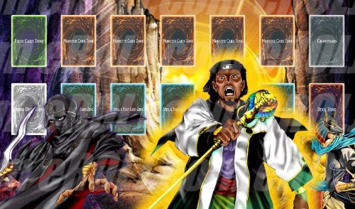 Amazon | abcdeplaymat1406 カスタム プレイマット 遊戯王 英語版 DL11