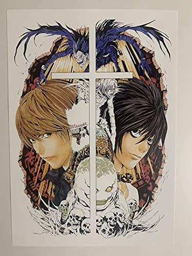 Amazon.co.jp: デスノート 小畑健画集限定版 カラー 複製原画 ライト L