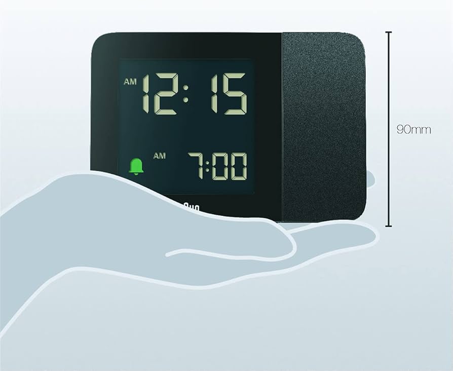 Amazon.com: Braun Digital Projection Alarm Clock with 4 Backlight