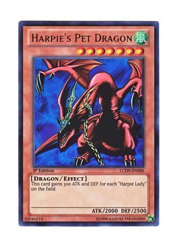 Amazon.co.jp: 遊戯王 英語版 LCJW-EN086 Harpie's Pet Dragon