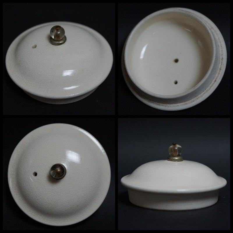 Amazon | 明治期 白泥獣口 提手式急須 高台水注 煎茶道具時代物品