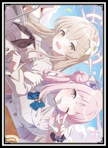 Amazon.co.jp: カードスリーブ ブルアカ ミカ＆ナギサ ブルー
