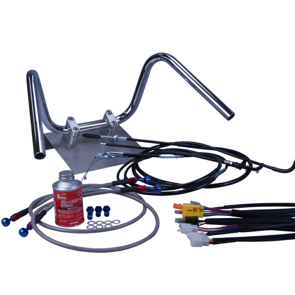 Amazon | ZRX400 03- アップハンドル セット しぼりアップハンドル